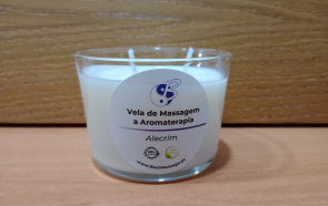 Vela de Massagem e Aromaterapia - Alecrim