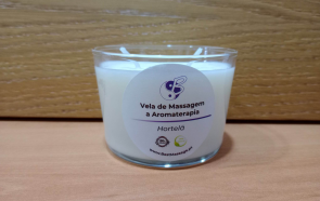 Vela de Massagem e Aromaterapia - Hortelã